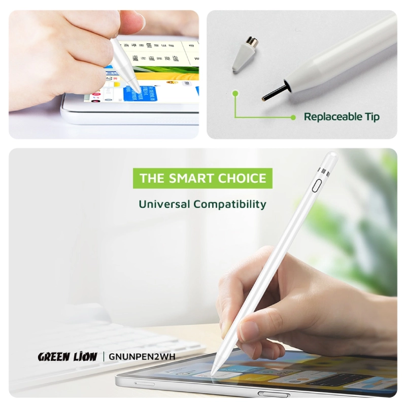 Green Lion Universal Pencil 2 GNUNPEN2WH